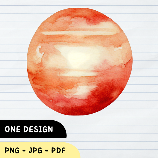 red planet clipart