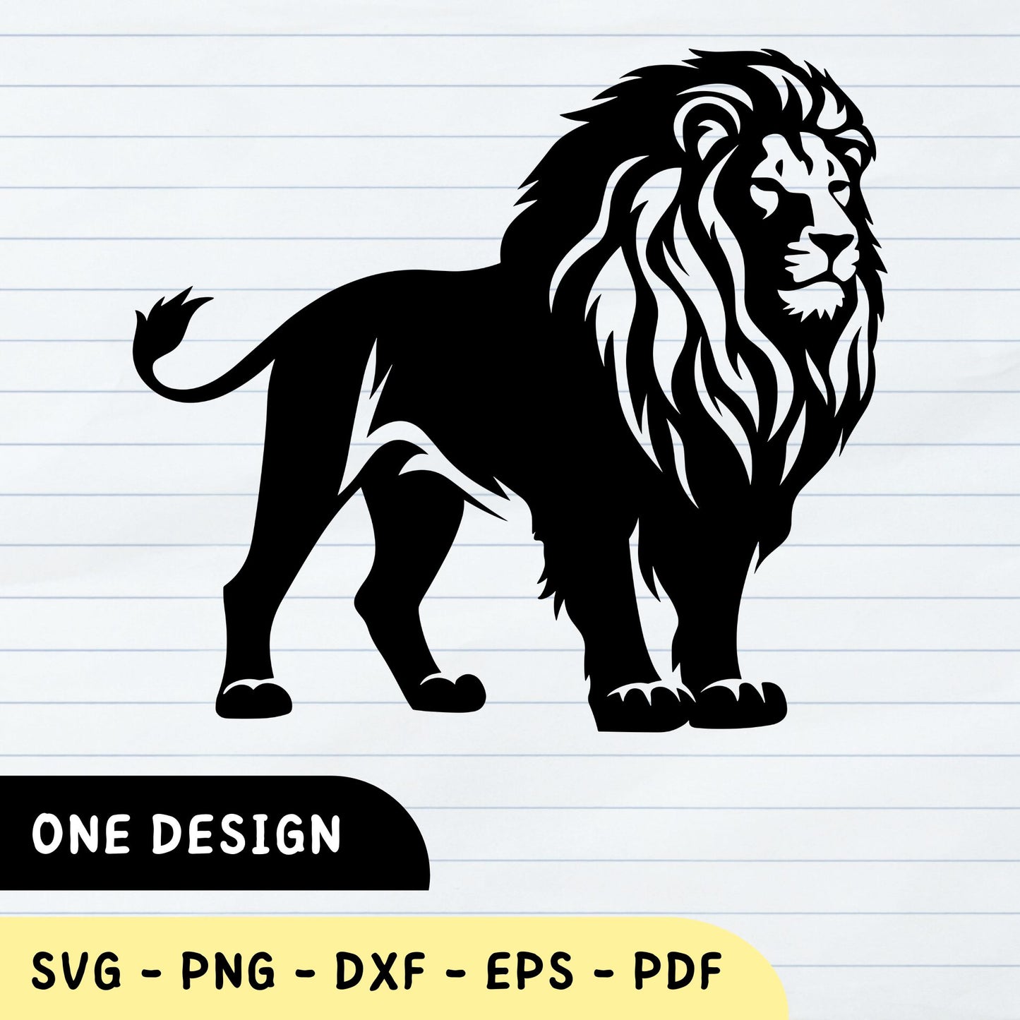 Regal Lion Head Clipart Digital Download SVG PNG JPG PDF Cut Files – Sniggle  Sloth
