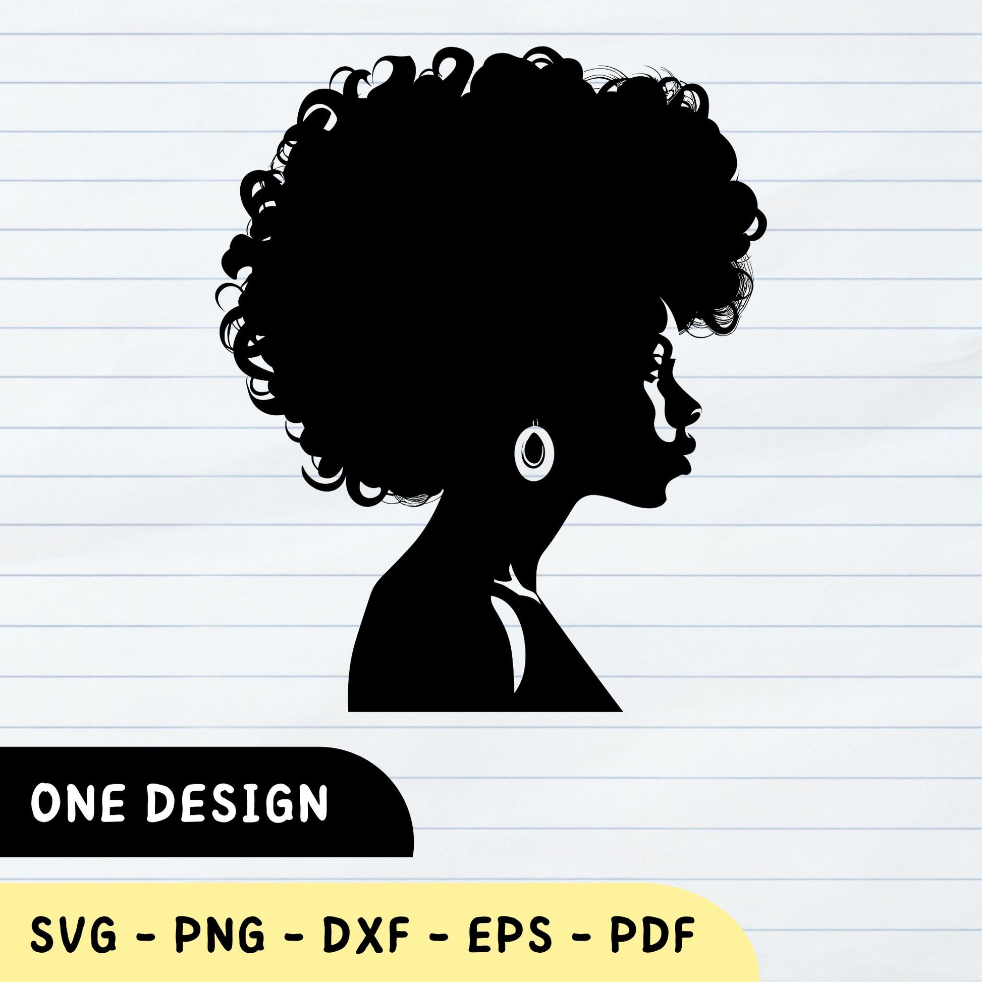 african girl design
