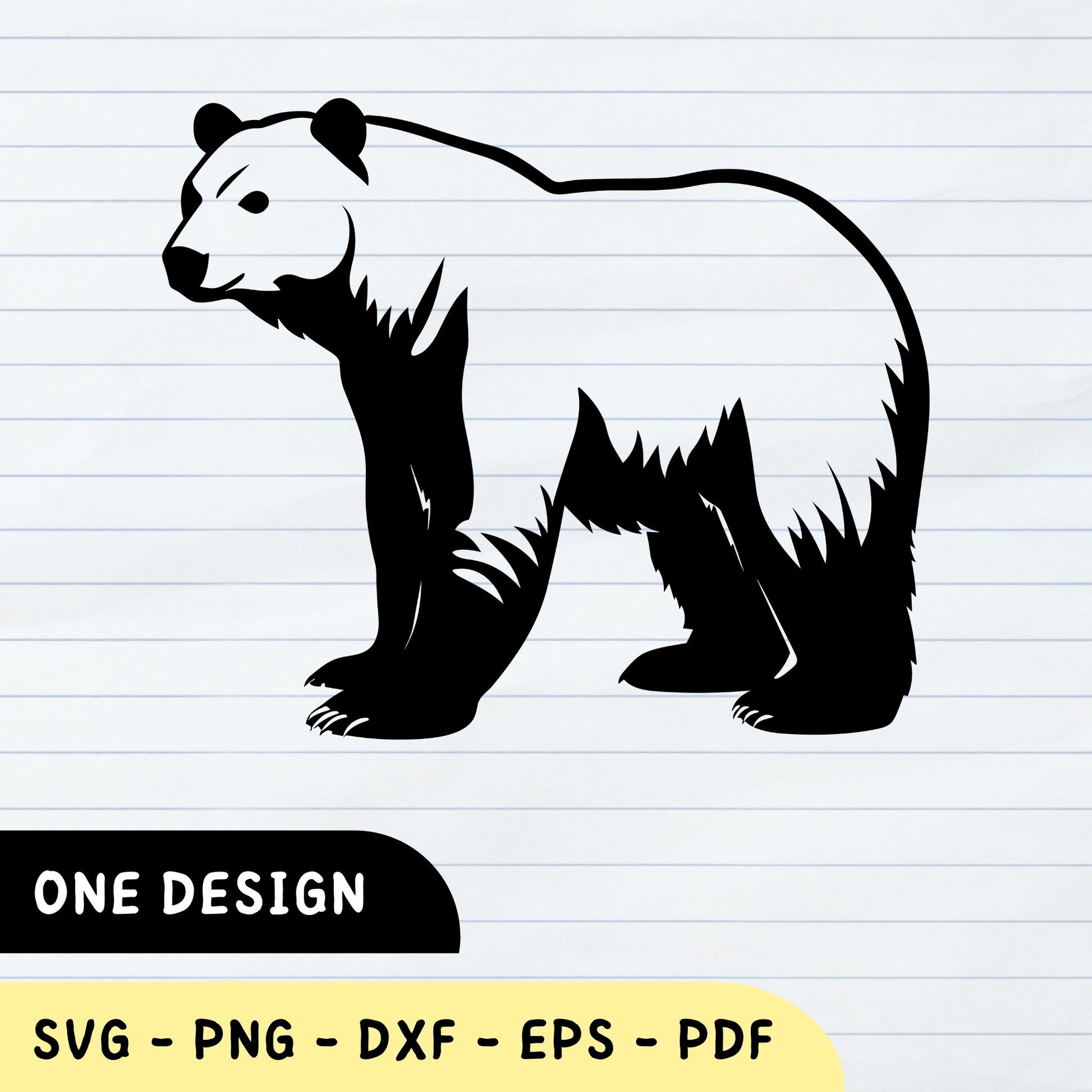 Bear Design for Cricut