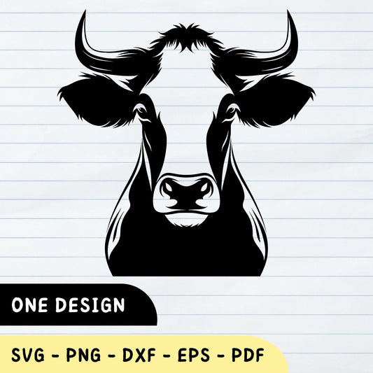 Cow SVG, Cow design, Cow Lover, Cow , Cow DXF, Cow Vector