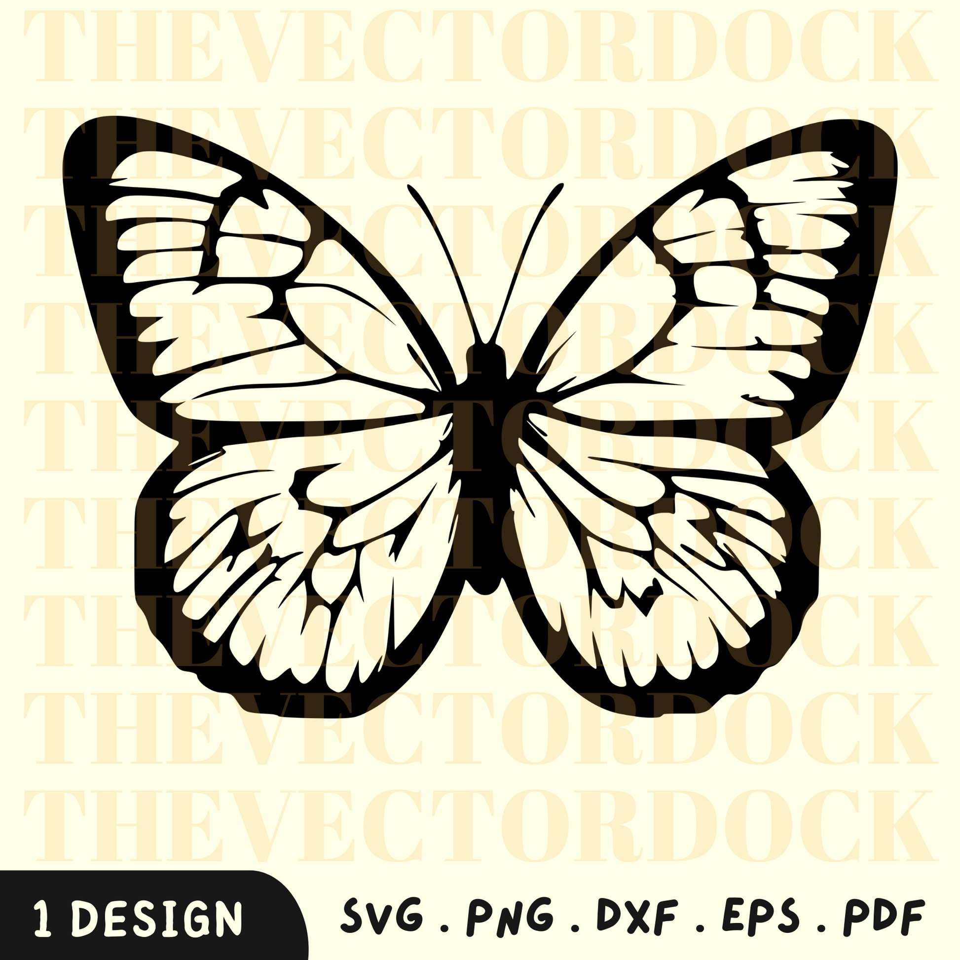 Monarch Butterfly SVG, PNG, PDF, Butterfly Bundle, Butterflies PNG