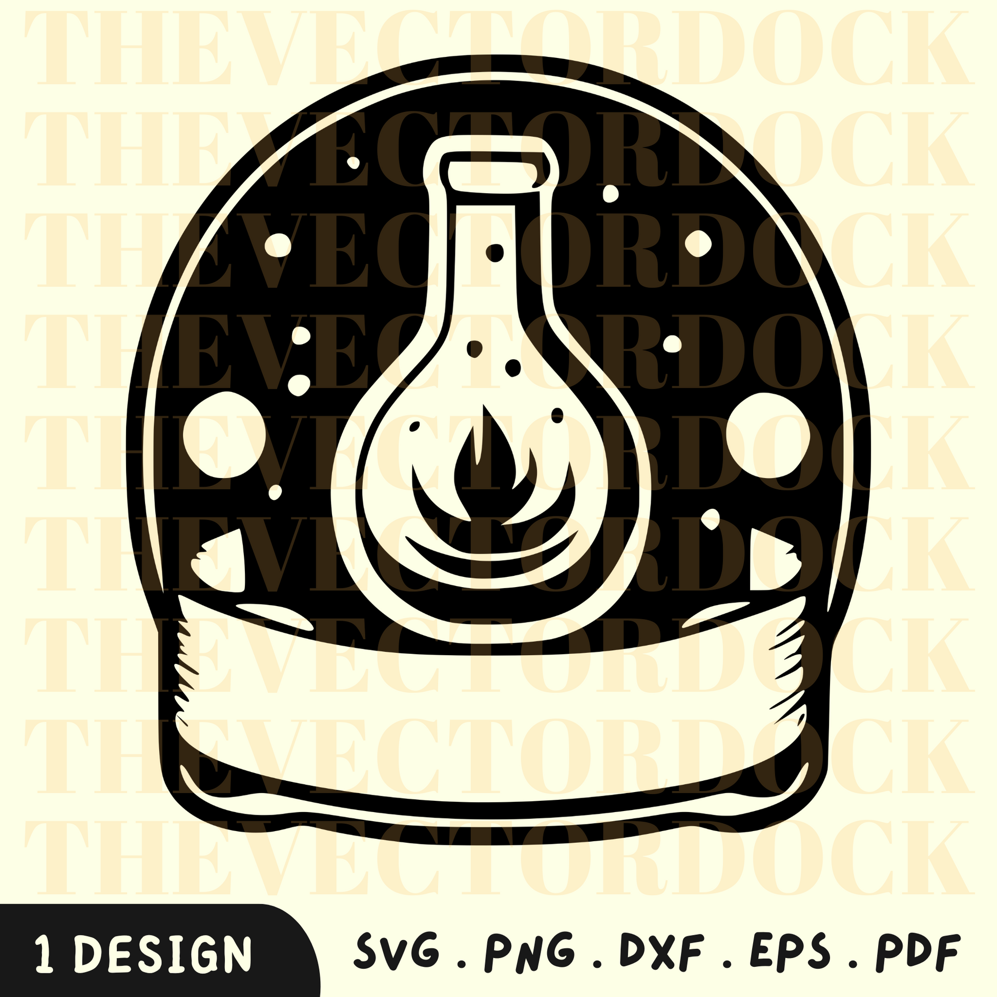 Potion Flask SVG 