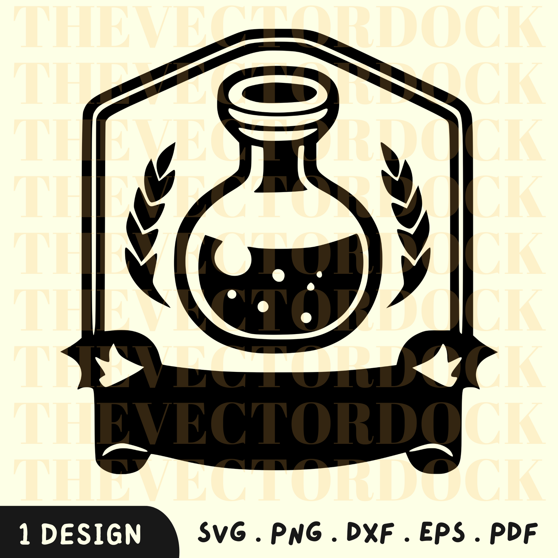 Potion Flask SVG 