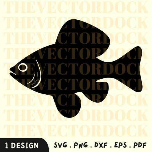 Fish SVG Design, Fish PNG, Fisher Theme SVG, Fish Vector