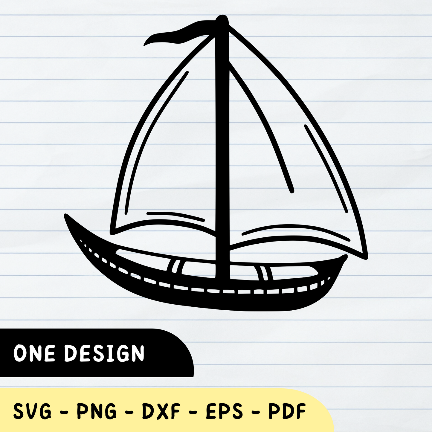 Little Boat SVG, Little Boat, Little Boat Design, Boat Lover, Little Boat Vector