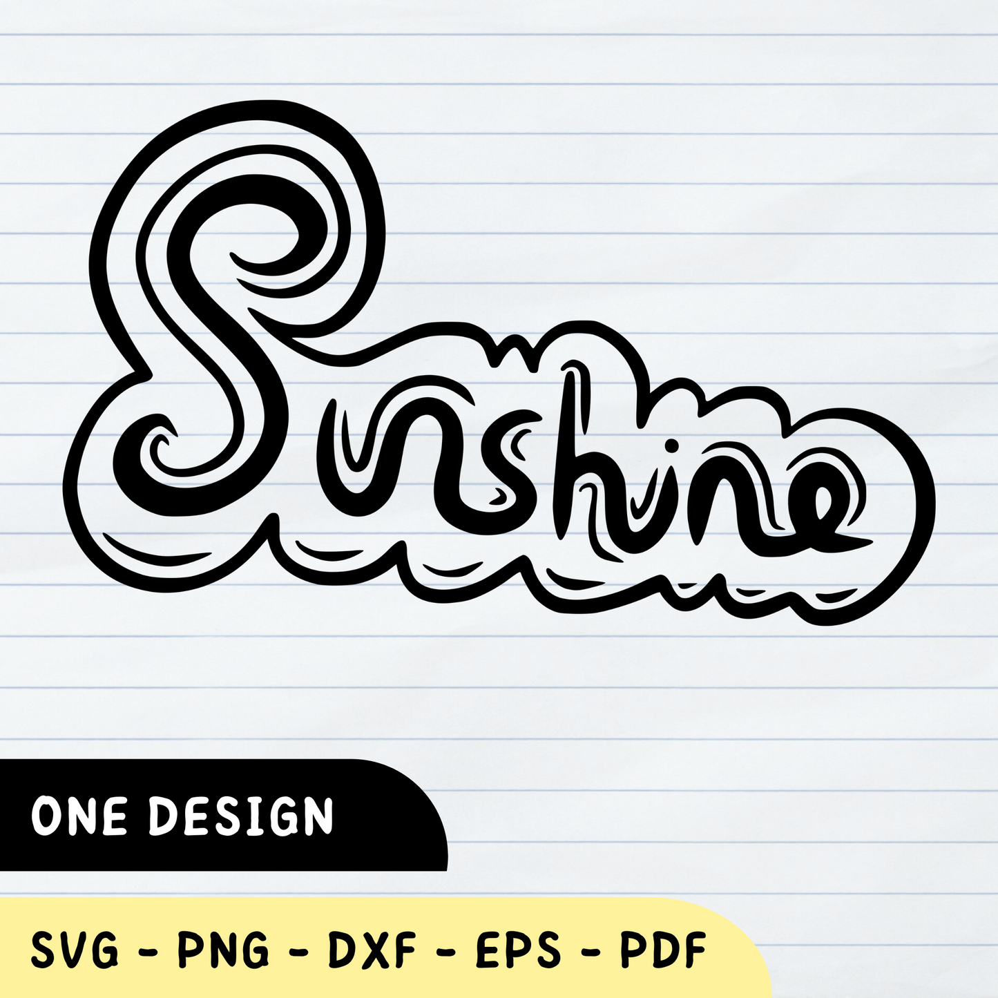 Sunshine SVG, Sunshine Design, Sunshine Lover, Sunshine Vector