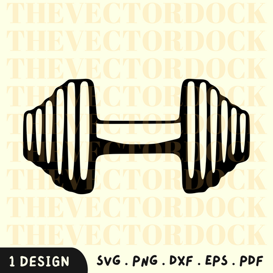 small dumbbell svg
